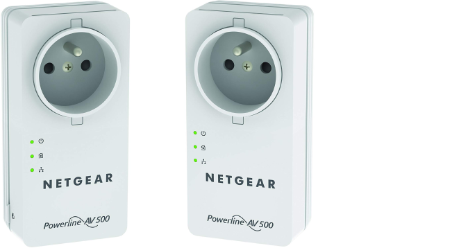 3x NETGEAR Powerline Network Kit AV+ 500 Netzwerkadapter [B-WARE]
