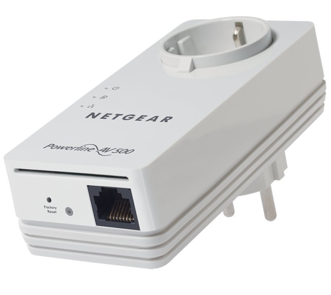 NETGEAR Powerline AV+ 500 Netzwerkadapter Kit 2xNetgear 500 Adapter NETGEAR Powerline AV+ 500 Netzwerkadapter Kit 2xNetgear 500 Adapter