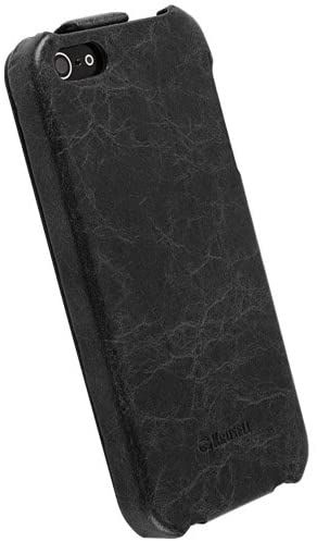 Krusell Tumba Vintag SlimCover Schwarz für Apple iPhone 5 / 5S