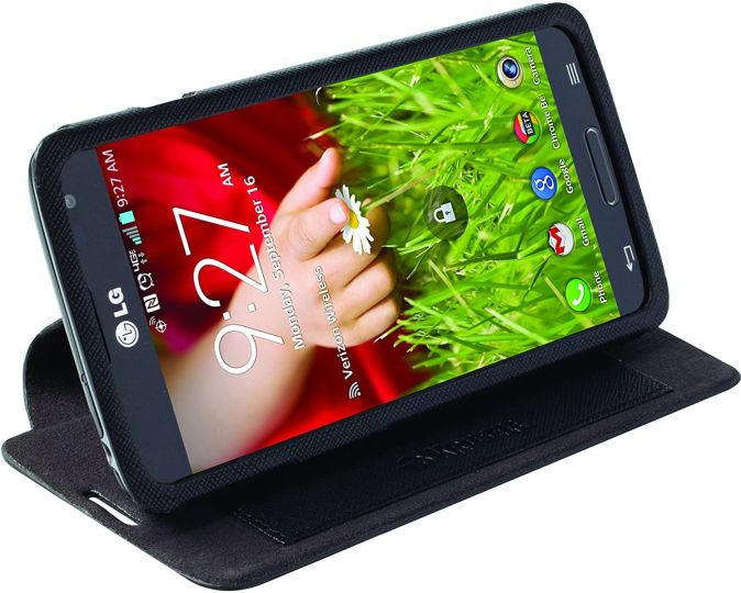 Krusell Malmö Flip Hülle für LG L90 schwarz Krusell Malmö Flip Hülle für LG L90 schwarz