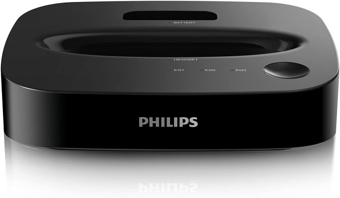 Philips SSC5002/10 AudioBoost 2x kabelloser TV -Kopfhörer Philips SSC5002/10 AudioBoost 2x kabelloser TV -Kopfhörer