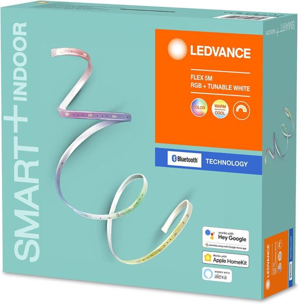 LEDVANCE LED Smartes LED Lichtband RGB mit Bluetooth Mesh Technologie 5M
