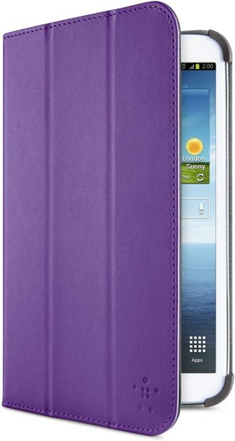 Belkin Multitasker Pro Folio mit Standfunktion geeignet für Samsung Galaxy Tab Violett