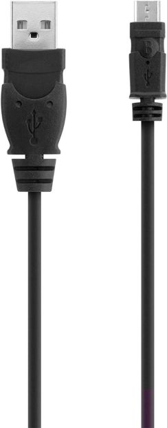 Belkin USB-Kabel USB 2.0 USB-A Stecker USB-Micro-B Stecker 90.00cm Schwarz