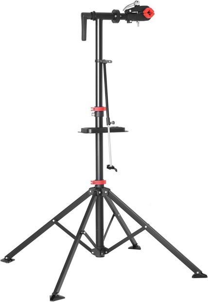 Songmics Fahrrad Reparaturständer Montageständer Zentrierständer Reparaturset