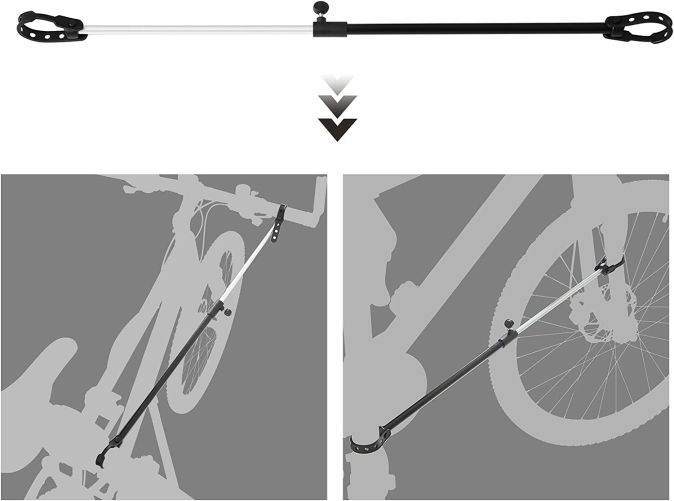 Songmics Fahrrad Reparaturständer Montageständer Zentrierständer Reparaturset