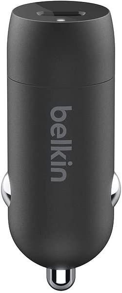 Belkin KFZ Ladegerät USB-C 18W 1,2m USB Lighting Kabel Schnellladegerät