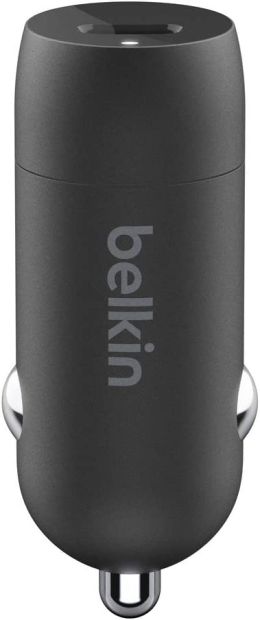 Belkin KFZ Ladegerät USB-C 18W 1,2m USB Lighting Kabel Schnellladegerät