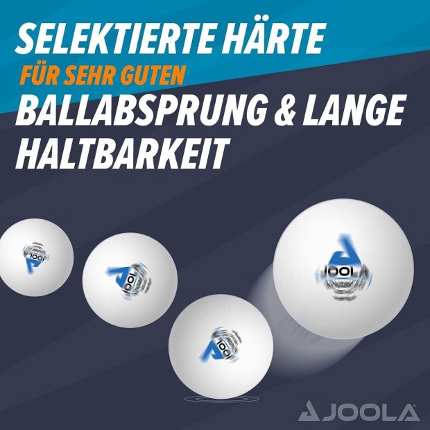 JOOLA Advanced Training Tischtennisbälle [12ER PACK]