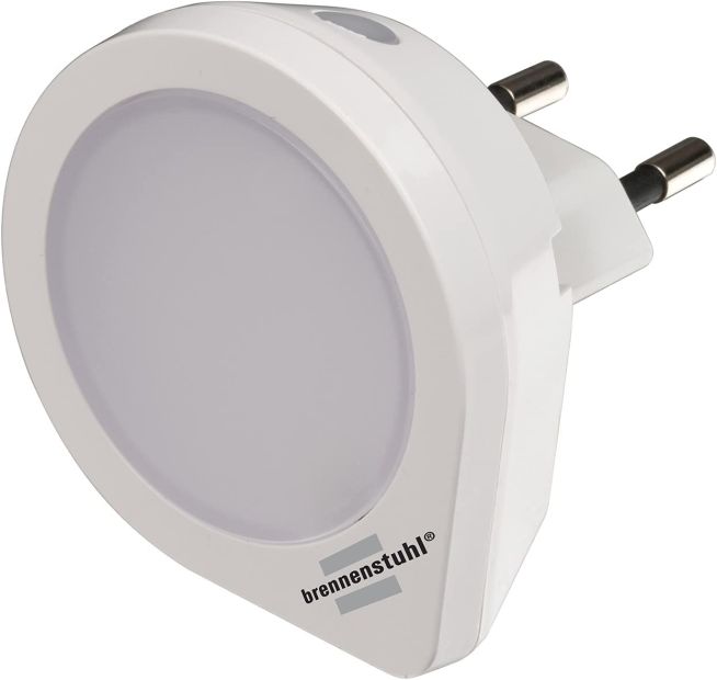 Brennenstuhl LED Nachlicht mit Dämmerungssensor Nachtlampe 