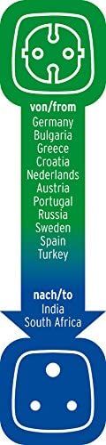 Brennenstuhl Reisestecker / Reiseadapter Steckdosenadapter für Südafrika