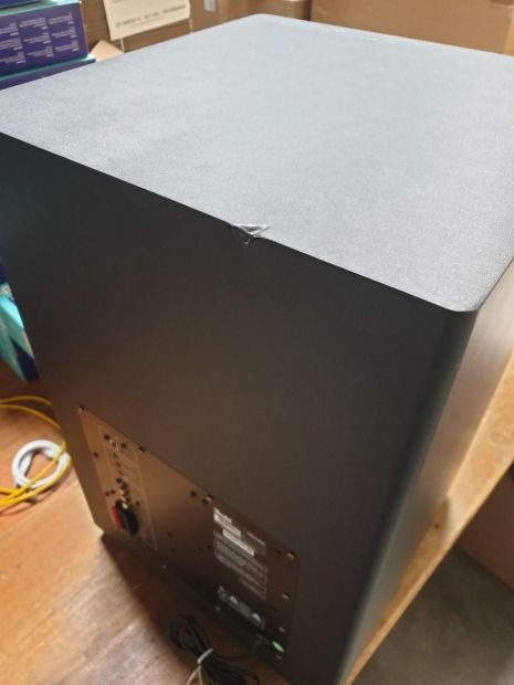 Teufel Aktiv-Subwoofer CM 2014 SW mit Display USB Soundkarte [B-WARE]