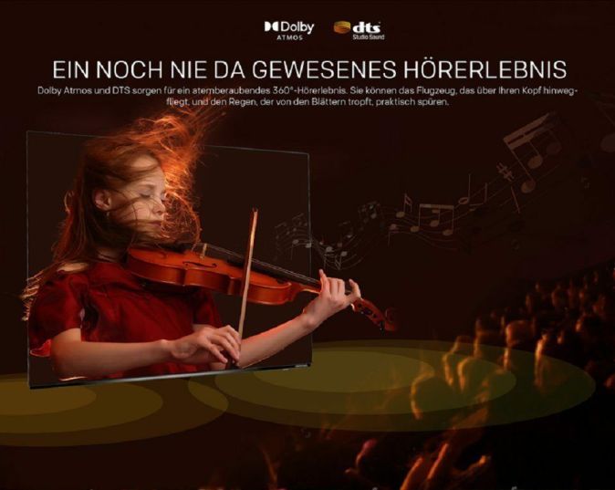 Coocaa® 55S8G/M OLED TV Fernseher 55 Zoll 4K Ultra HD [B-WARE]