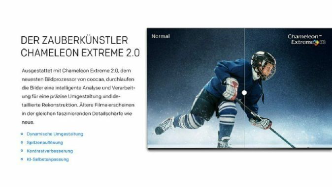 Coocaa® 55S8G/M OLED TV Fernseher 55 Zoll 4K Ultra HD [B-WARE]