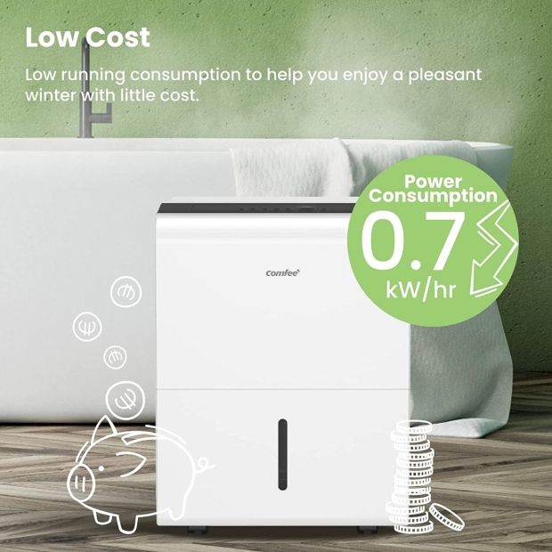 Comfee by Midea MDDP Luftentfeuchter Luft­rei­ni­ger 30 Liter Raumentfeuchter