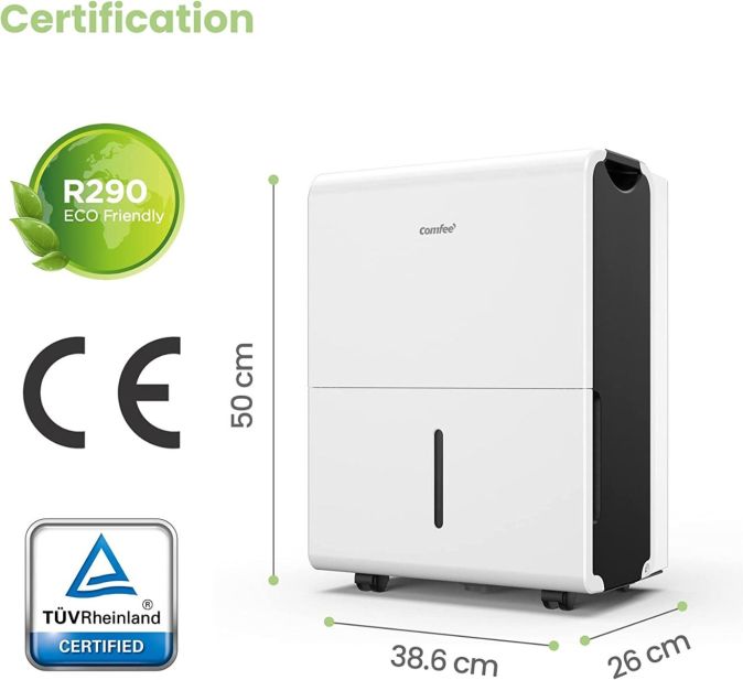 Comfee by Midea MDDP Luftentfeuchter Luft­rei­ni­ger 30 Liter Raumentfeuchter