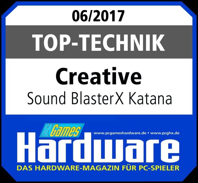 Creative Sound BlasterX Katana Lautsprecher Kabellos für PC [B-WARE]