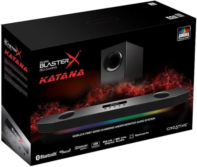 Creative Sound BlasterX Katana Lautsprecher Kabellos für PC [B-WARE]