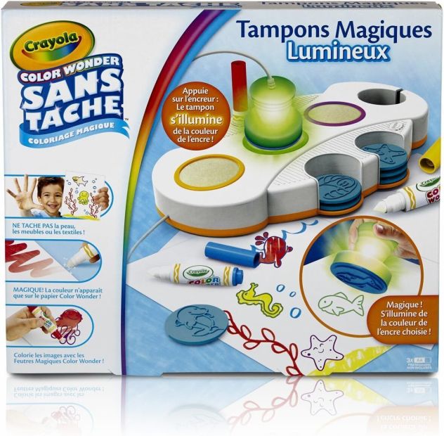 CRAYOLA Color Wonder Magic Stamps Stempel Malset