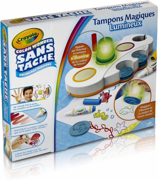 CRAYOLA Color Wonder Magic Stamps Stempel Malset