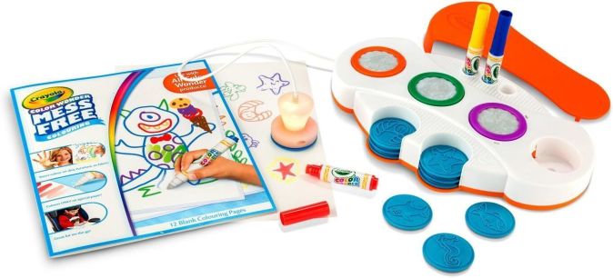 CRAYOLA Color Wonder Magic Stamps Stempel Malset