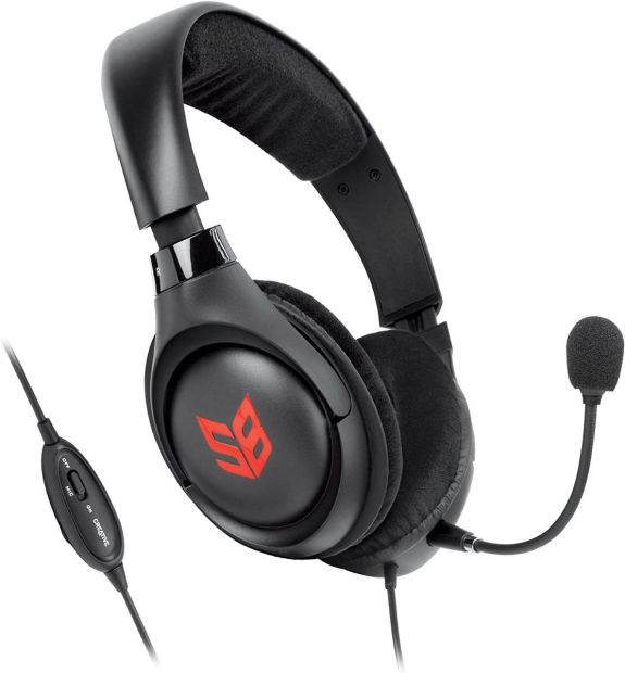 Creative Blaze HS-810S Headset Gaming Kopfhörer 3,5 Klinke Schwarz/Rot Creative Blaze HS-810S Headset Gaming Kopfhörer 3,5 Klinke Schwarz/Rot