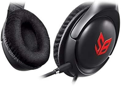 Creative Blaze HS-810S Headset Gaming Kopfhörer 3,5 Klinke Schwarz/Rot Creative Blaze HS-810S Headset Gaming Kopfhörer 3,5 Klinke Schwarz/Rot