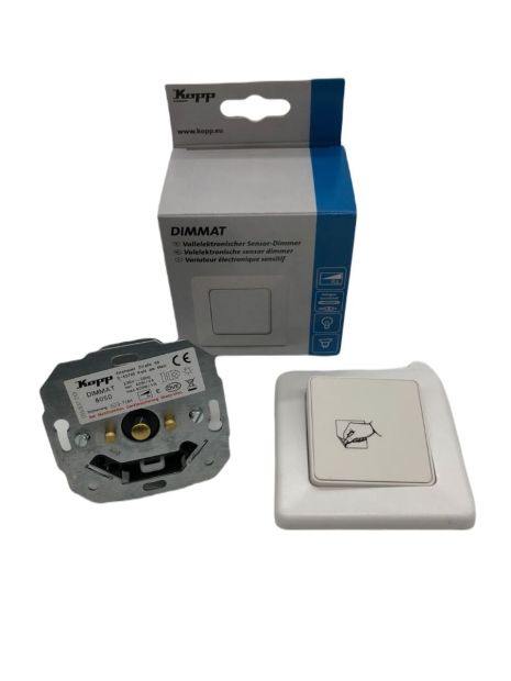 Kopp Sensor-Dimmer mit Soft-Touch Phasenanschnitt Komplettgerät Kopp Sensor-Dimmer mit Soft-Touch Phasenanschnitt Komplettgerät