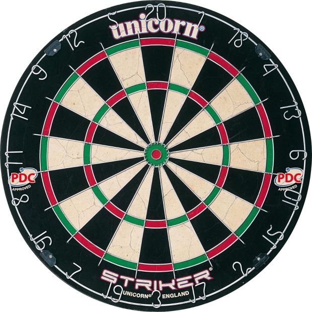 Unicorn Dartscheibe Dartboard Bristle Board Striker Stürmer Dart Game