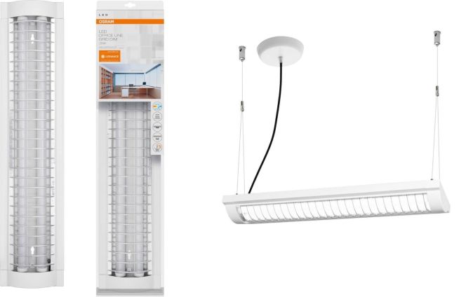  LEDVANCE LED Deckenlampe 60cm Dimmbar Wandschalter 