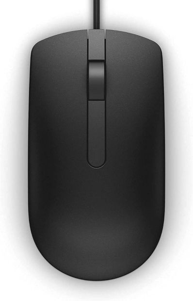 Dell MS116 Optischer Maus USB 1000 DPI Schwarz [B-WARE]