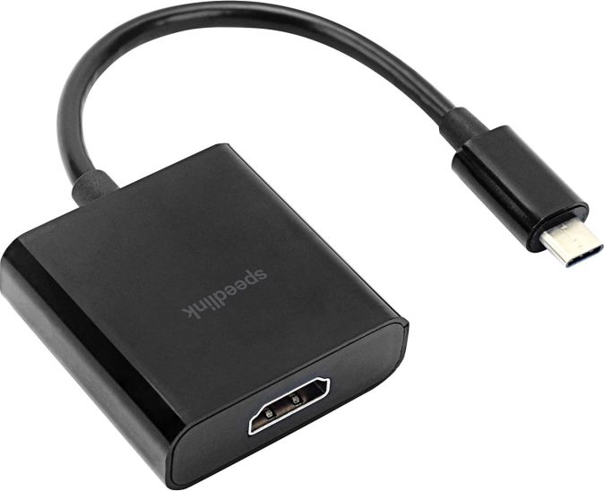 Speedlink Typ C auf HDMI  Adapter Vergoldet Kabel 4K 