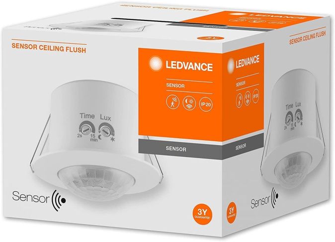LEDVANCE Sensor Decken Wandmontage 15min Tageslichtsensor Strahler 