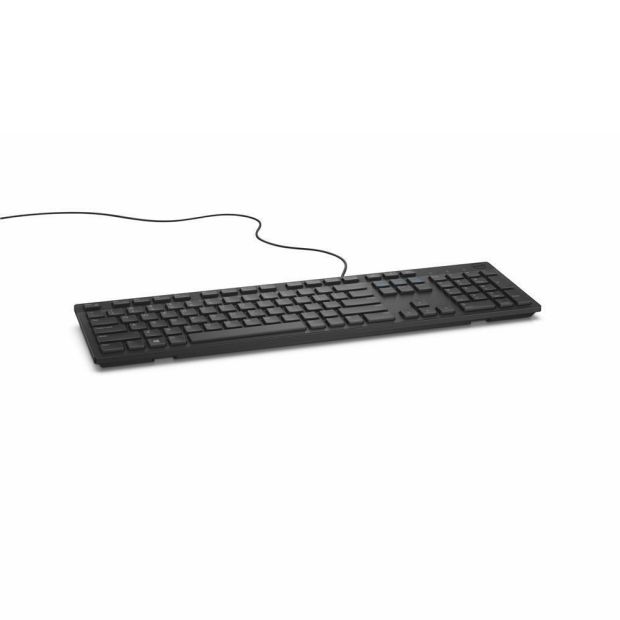 Dell KB216 Kabelgebunden PC Tastatur Keyboard FR Layout USB Schwarz