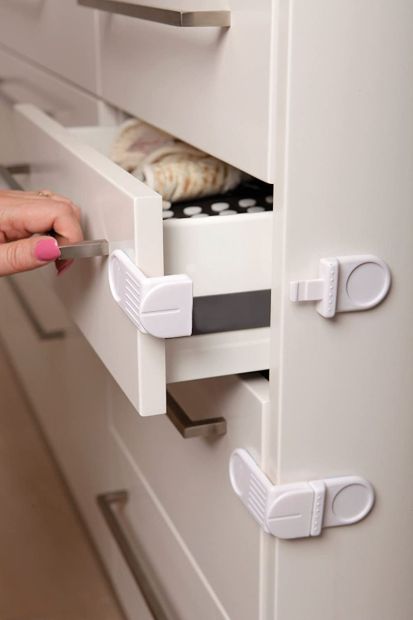 Dreambaby G133 Schubladensicherung Schranksicherung [2ER]