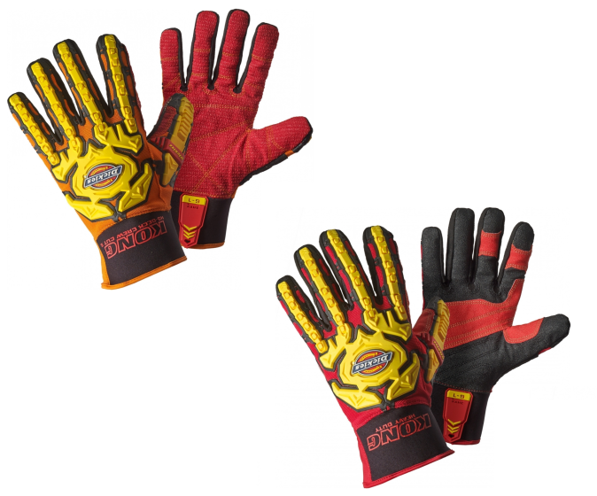 Dickies KONG  Impact PROFI Arbeitshandschuhe Deck Handschuhe Arbeits 