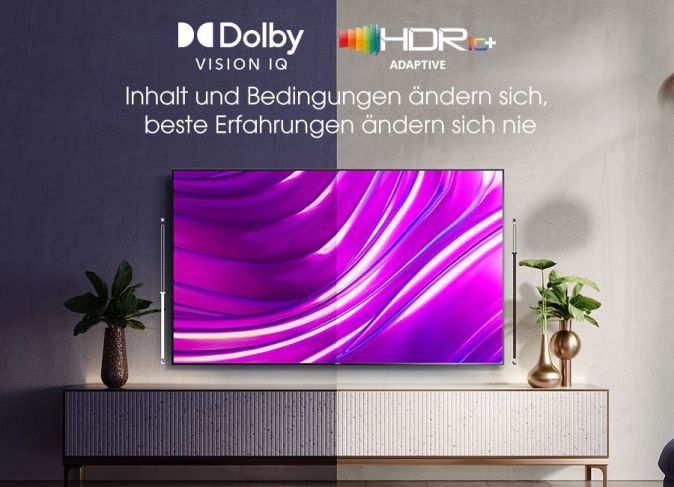 Hisense 55U87HQ Mini LED 4K ULED Smart TV - 139 cm (55 Zoll)[B-WARE]