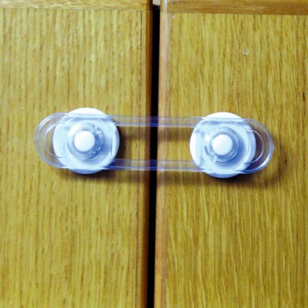 Dreambaby Flexible Schubladensicherung Schranksicherung Babysicherung [2er]