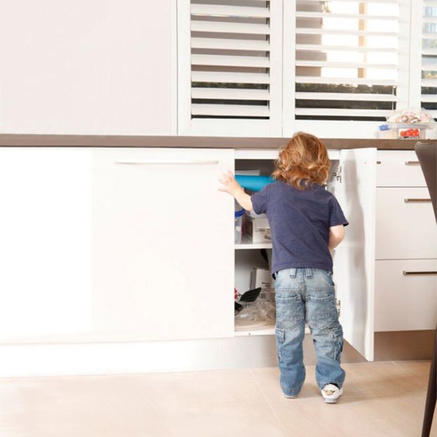 Dreambaby Flexible Schubladensicherung Schranksicherung Babysicherung [2er]