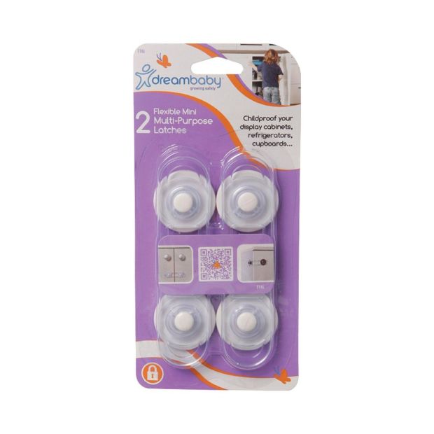 Dreambaby Flexible Schubladensicherung Schranksicherung Babysicherung [2er]