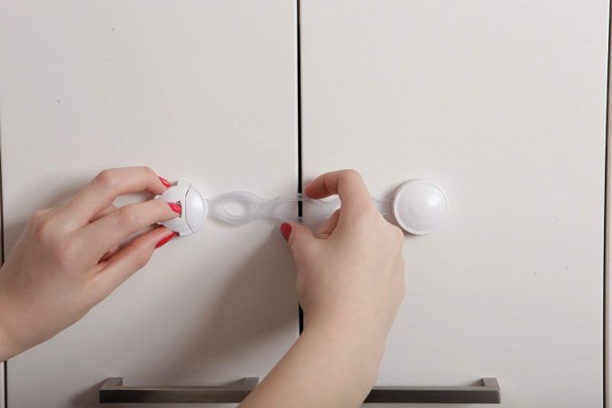 Dreambaby Schubladensicherung Schranksicherung Kindersicherung Flexibel [3ER]