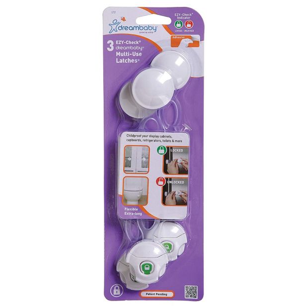 Dreambaby Schubladensicherung Schranksicherung Kindersicherung Flexibel [3ER]