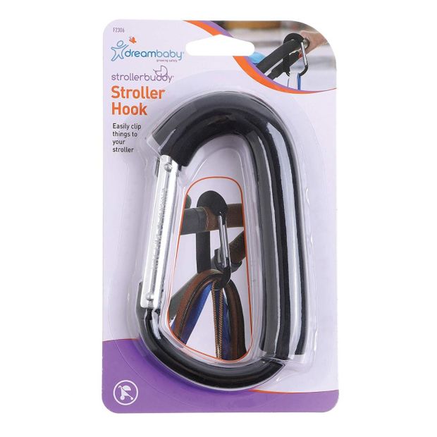 Dreambaby Kinderwagen-Haken Für Stroller Karabinerhaken Babywagen