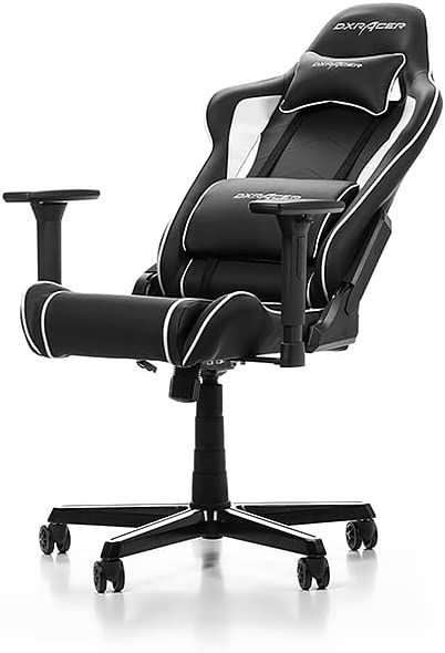 DXRacer P08 Gaming Stuhl Drehstuhl Schreibtischstuhl Schwarz/Weiß[B-WARE]