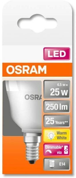 OSRAM STAR+ RGBW LED Lampe E14 Sockel mit Fernbedienung Dimmbar 