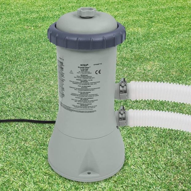 Intex Filter Pumpe 2.006 l/h 45W Filteranlage Kartuschenfilteranlage + Kartusche Intex Filter Pumpe 2.006 l/h 45W Filteranlage Kartuschenfilteranlage + Kartusche