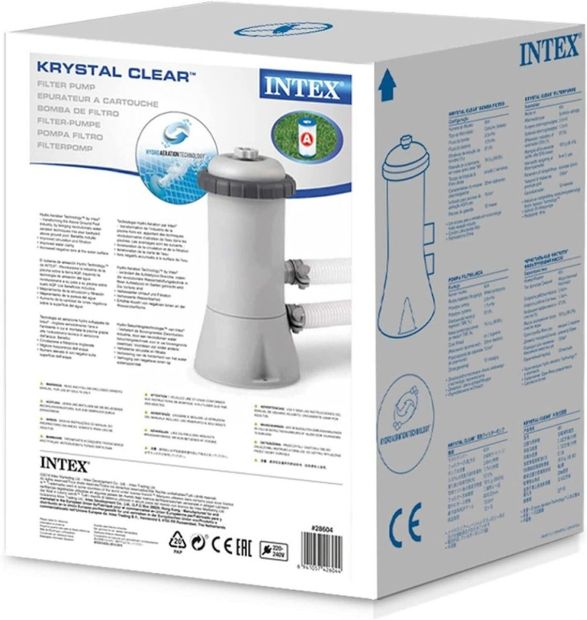 Intex Filter Pumpe 2.006 l/h 45W Filteranlage Kartuschenfilteranlage + Kartusche Intex Filter Pumpe 2.006 l/h 45W Filteranlage Kartuschenfilteranlage + Kartusche