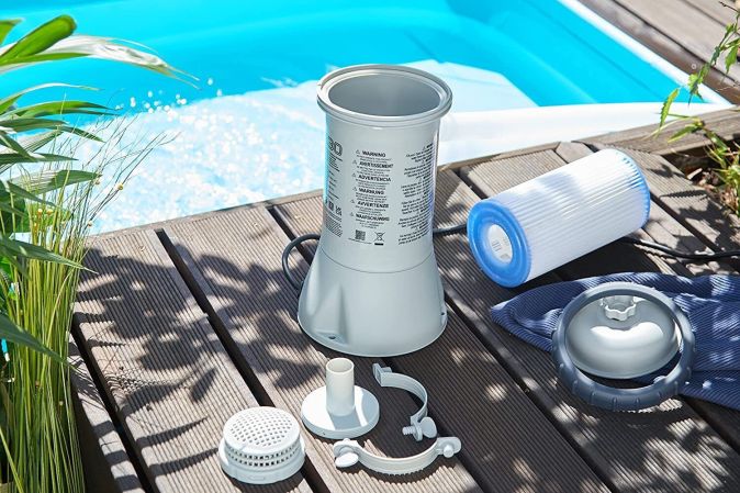 Intex Filter Pumpe 2.006 l/h 45W Filteranlage Kartuschenfilteranlage + Kartusche Intex Filter Pumpe 2.006 l/h 45W Filteranlage Kartuschenfilteranlage + Kartusche