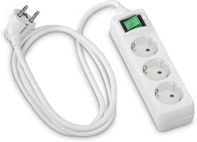 Hama 3-Fach Steckdosenleiste mit Schalter Steckerleiste Winkelstecker1,4m Hama 3-Fach Steckdosenleiste mit Schalter Steckerleiste Winkelstecker1,4m