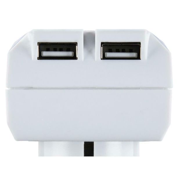 Hama Steckdosenadapter mit 2x USB Steckdose Ladegeräte Hama Steckdosenadapter mit 2x USB Steckdose Ladegeräte